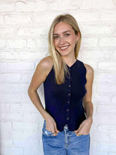 Load image into Gallery viewer, Chasing Dreams Navy Top