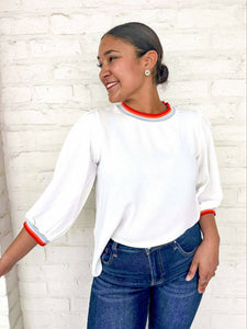 Carry On White Top