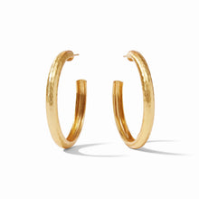 Load image into Gallery viewer, Julie Vos Havana Large Gold Hoop
