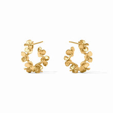 Load image into Gallery viewer, Julie Vos Small Bloom Gold Hoop