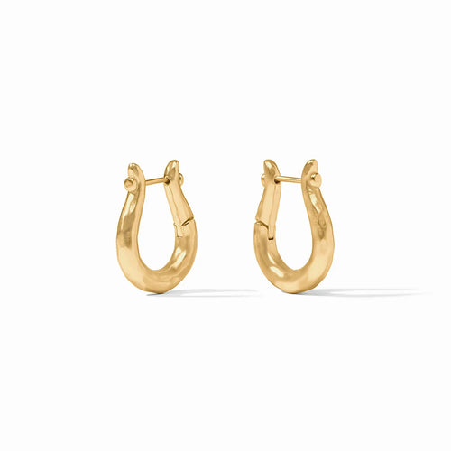 Julie Vos Small Saratoga Gold Hoop