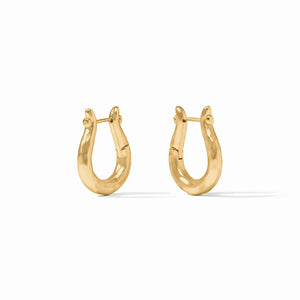Julie Vos Small Saratoga Gold Hoop