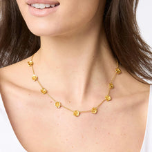 Load image into Gallery viewer, Julie Vos Bloom Delicate Station Gold Necklace