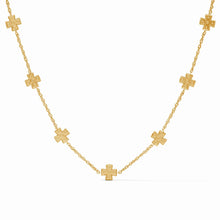 Load image into Gallery viewer, Julie Vos Malta Canterbury Delicate Station Gold Necklace