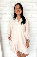 Load image into Gallery viewer, Cast A Spell Oatmeal Dress