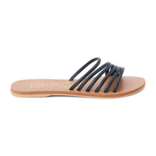 Load image into Gallery viewer, The Cali Black Slide Sandal