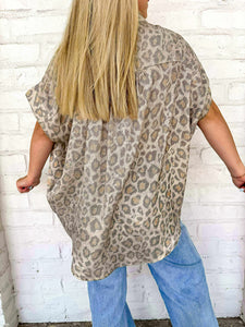 Into The Moment Taupe Top