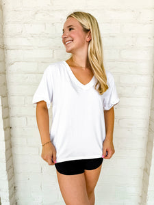 Soft And Comfy White Top