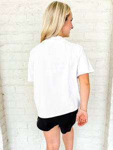 Soft And Comfy White Top