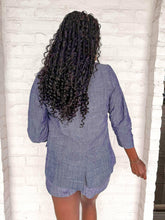 Load image into Gallery viewer, Business Only Denim Blazer