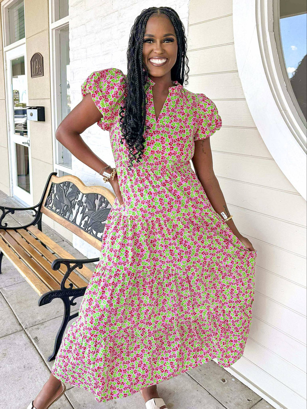 Falling Slowly Pink Dress