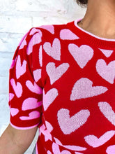 Load image into Gallery viewer, Give Me Love Red Heart Top