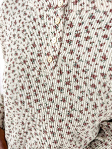 Cozy Season Brown Multi Top