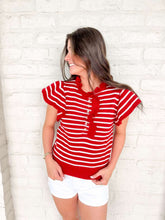 Load image into Gallery viewer, Renew Your Feelings Red Top
