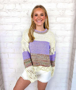 Inside A New World Purple Top
