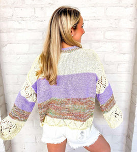 Inside A New World Purple Top