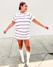 Load image into Gallery viewer, Jordan Amanda Black And Red White Stripe ***SKORT***
