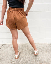 Load image into Gallery viewer, Upcoming Season Camel Suede Shorts