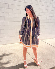 Load image into Gallery viewer, Rock Your Way Navy Dress