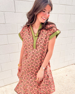 Erase Your Memory Orange Dress