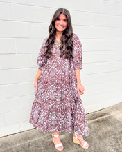 Load image into Gallery viewer, Sassy Moments Brown Dress