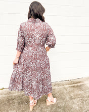 Load image into Gallery viewer, Sassy Moments Brown Dress
