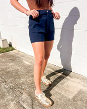 Load image into Gallery viewer, Recap From Here Navy Shorts