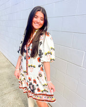 Load image into Gallery viewer, THML Been Too Long White Floral Dress