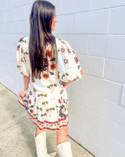 Load image into Gallery viewer, THML Been Too Long White Floral Dress