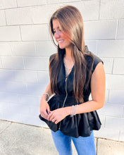 Load image into Gallery viewer, Dreamt Of You Black Top