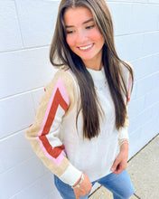 Load image into Gallery viewer, THML Genuinely The Best Cream Sweater