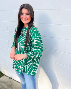 Embrace The Concept Green Top