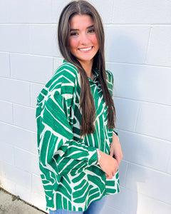 Embrace The Concept Green Top