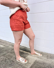 Load image into Gallery viewer, Send Love Rust Shorts