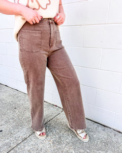 Dine In Style Brown Pants