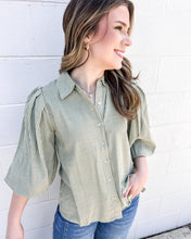 Load image into Gallery viewer, Tell A Lie Mint Top