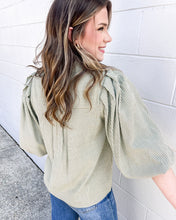 Load image into Gallery viewer, Tell A Lie Mint Top