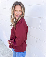 Load image into Gallery viewer, Somewhere In Between Burgundy Top