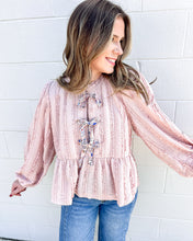 Load image into Gallery viewer, Said Goodbye Blush Top