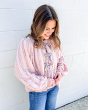 Load image into Gallery viewer, Said Goodbye Blush Top