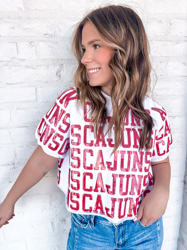 Jordan Amanda White Cajuns Exclusive