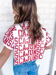 Jordan Amanda White Cajuns Exclusive