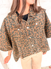 Load image into Gallery viewer, Tell Me Now Brown Jacket Top